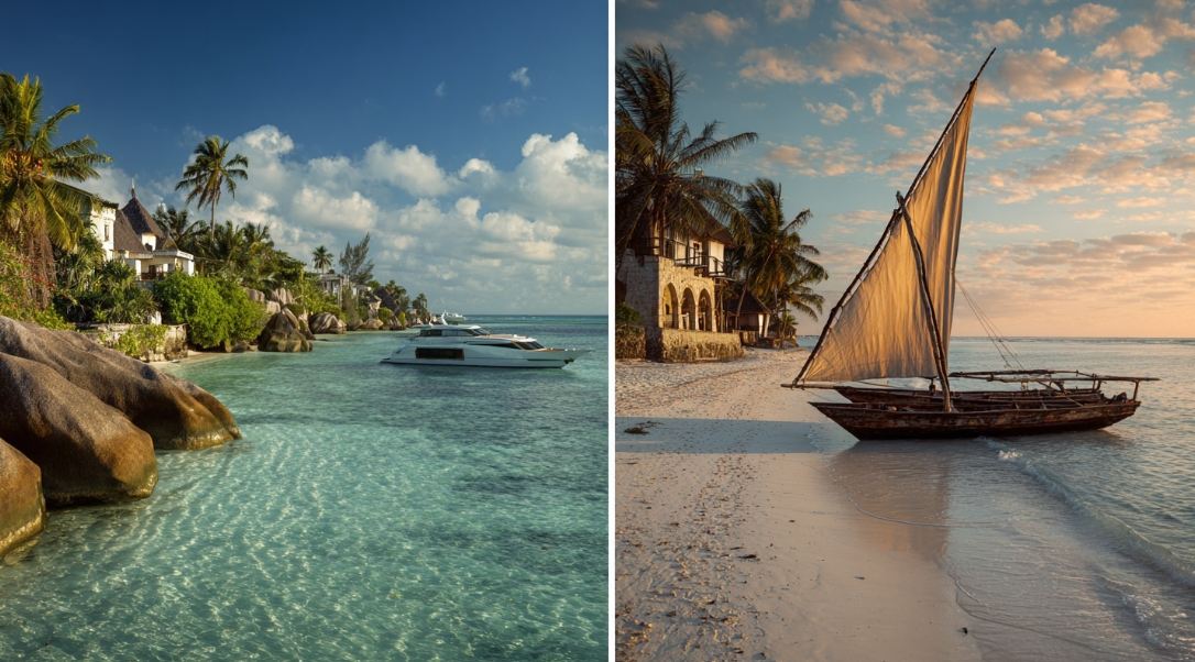 Seychelles vs Zanzibar — Beaches, Culture, Yacht Charters & Travel Comparison